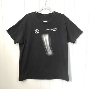 Foo Fighters Band Graphic Tshirt 2015 Concert Rock Grunge Black Unisex XL